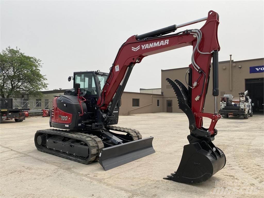 Yanmar SV100-2A Roomikekskavaatorid