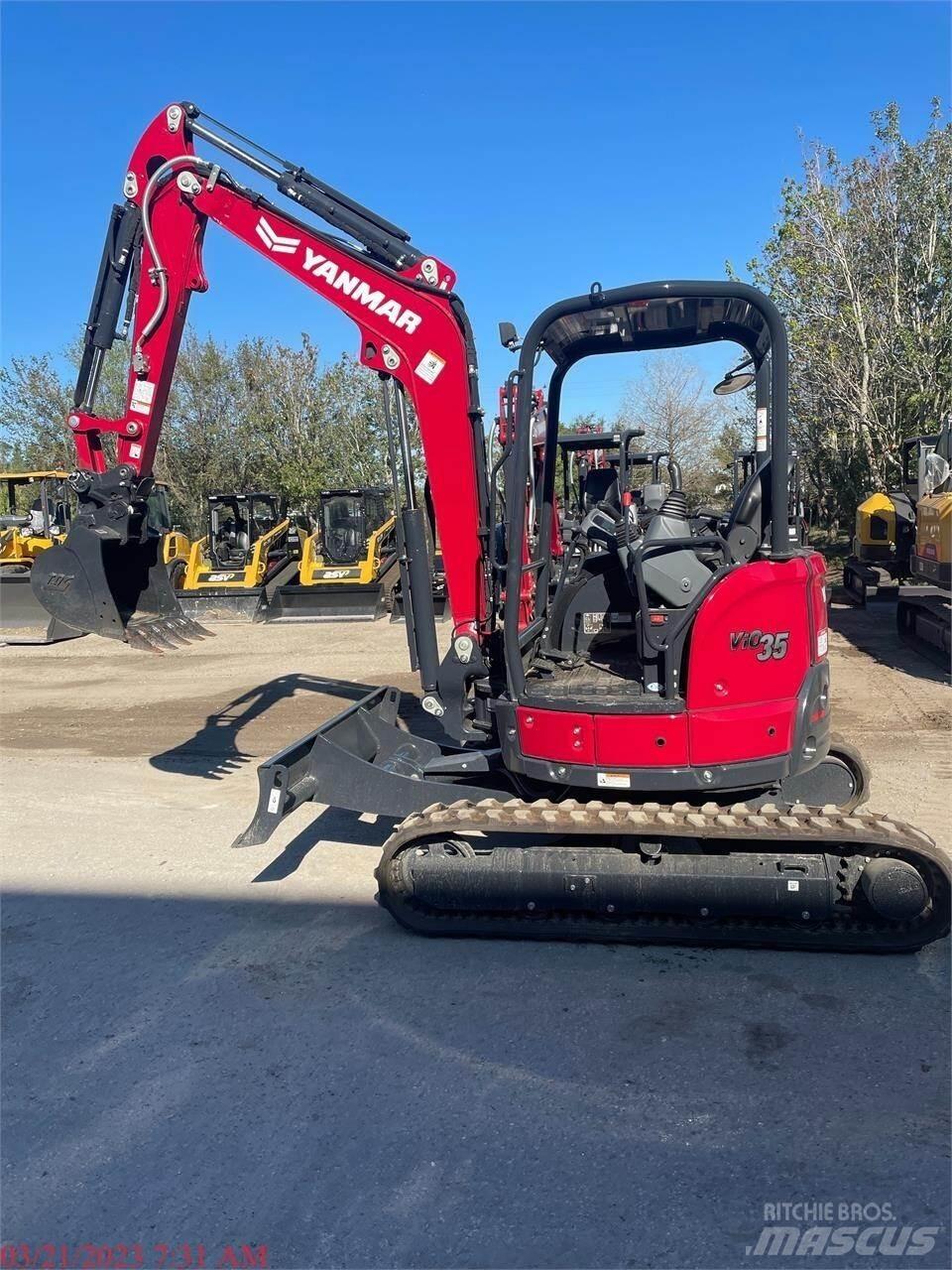 Yanmar VIO35-6A Miniekskavaatorid < 7 t