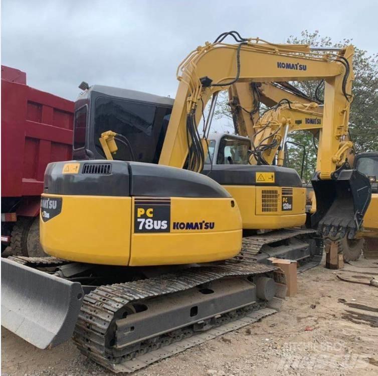 Komatsu pc78us Väikeekskavaatorid 7t-12t
