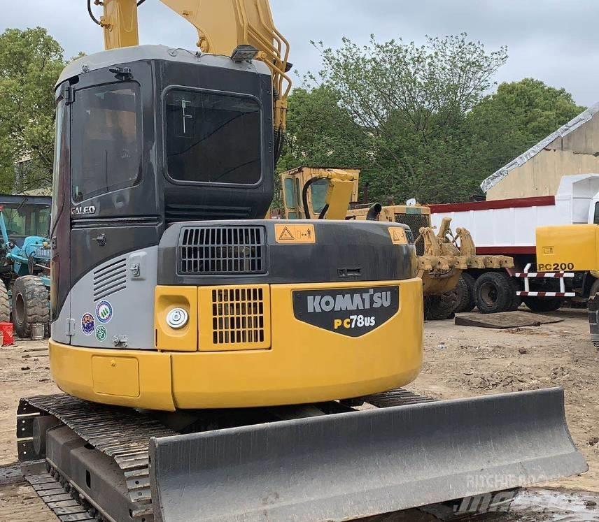 Komatsu pc78us Väikeekskavaatorid 7t-12t
