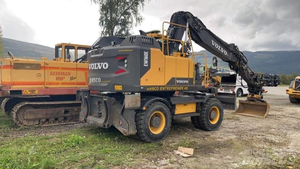 Volvo EW 160 E Ratasekskavaatorid