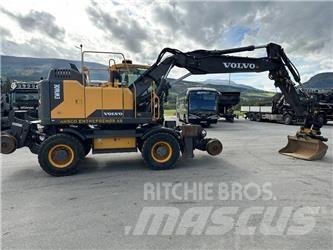 Volvo EW 160 E Ratasekskavaatorid