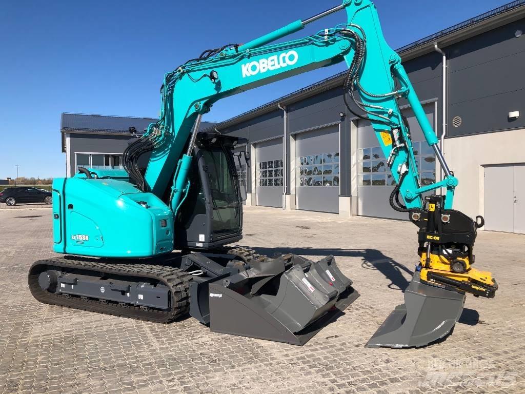 Kobelco SK 75 SR Väikeekskavaatorid 7t-12t