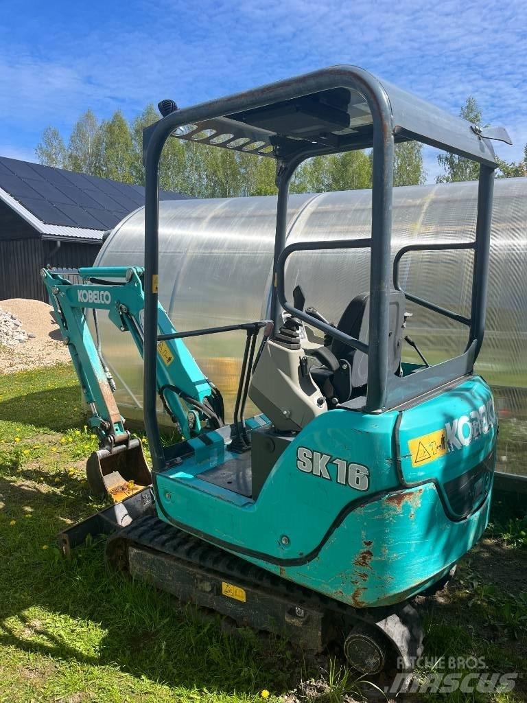 Kobelco SK 16 Miniekskavaatorid < 7 t