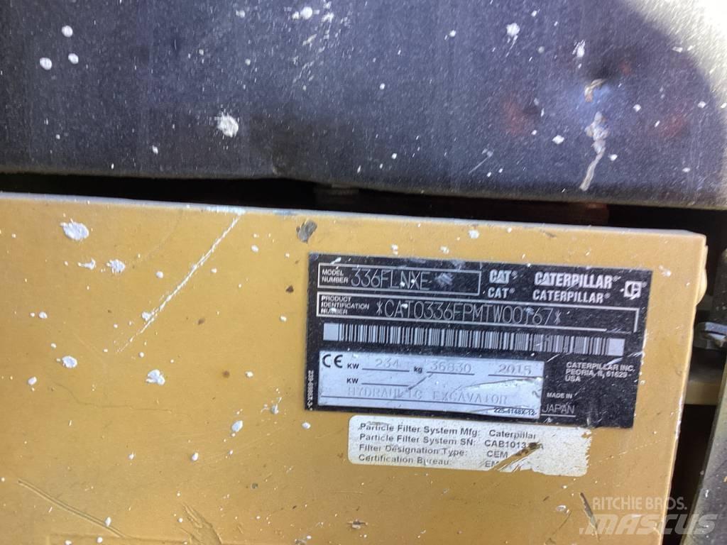 CAT 336F LN XE Roomikekskavaatorid