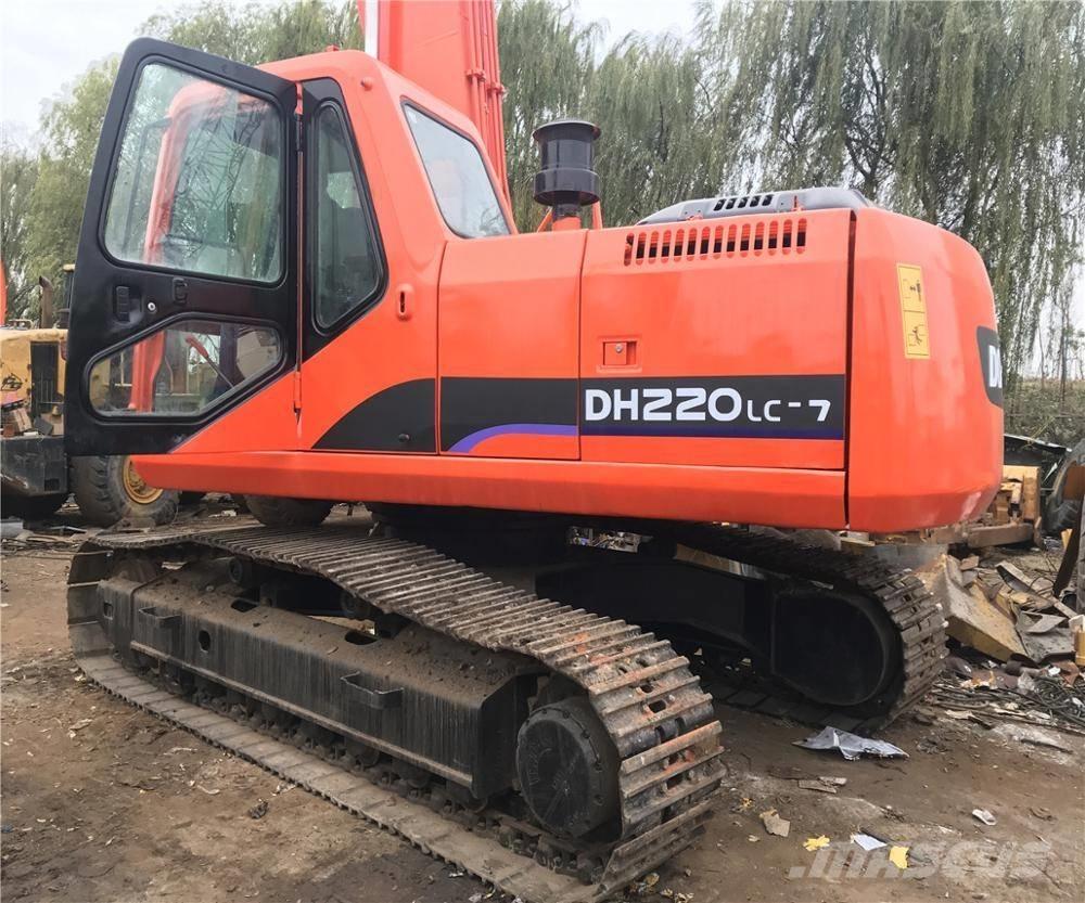 Doosan dh220lc-7 Roomikekskavaatorid