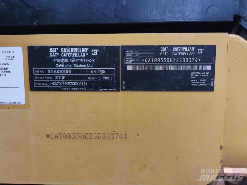 CAT 2021 CAT 350 Ratasekskavaatorid
