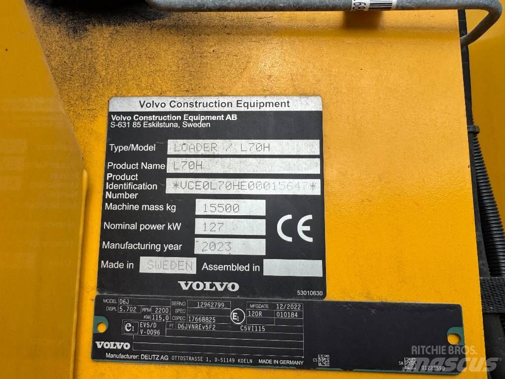 Volvo L 70 H Rataslaadurid
