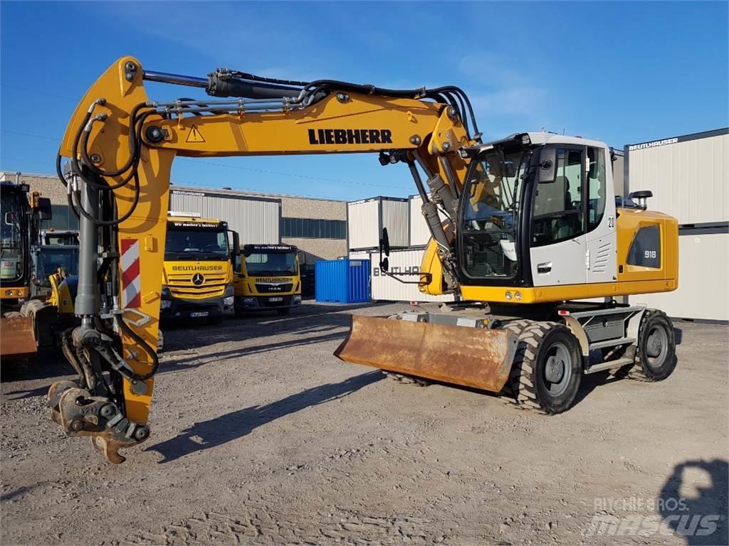 Liebherr A918 Ratasekskavaatorid