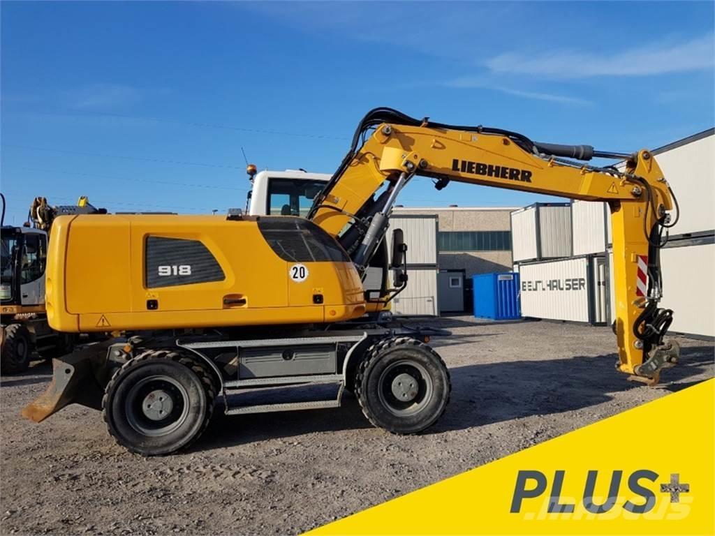 Liebherr A918 Ratasekskavaatorid