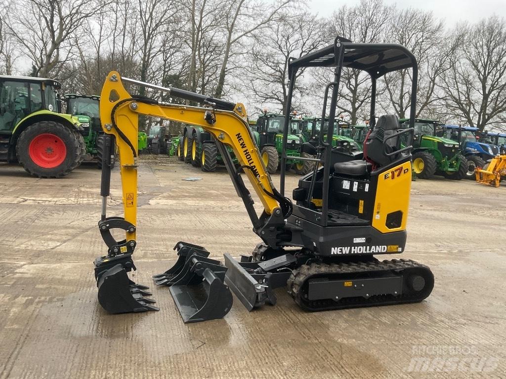 New Holland E 17 D Roomikekskavaatorid