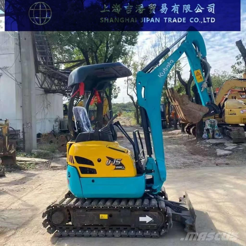 Kubota U 15 Miniekskavaatorid < 7 t