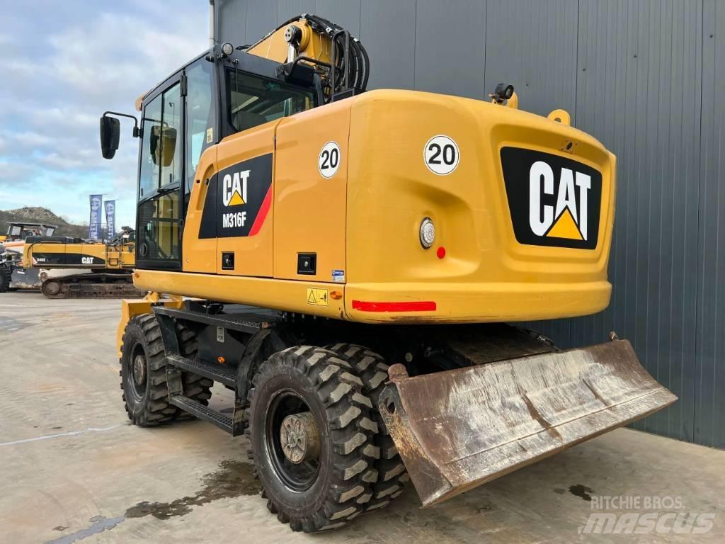 CAT M316F Ratasekskavaatorid