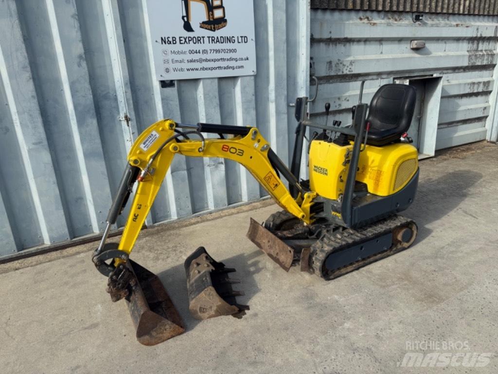Wacker Neuson 803 Miniekskavaatorid < 7 t
