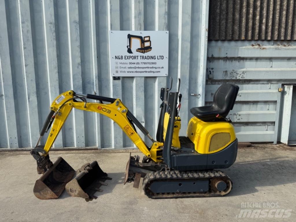 Wacker Neuson 803 Miniekskavaatorid < 7 t