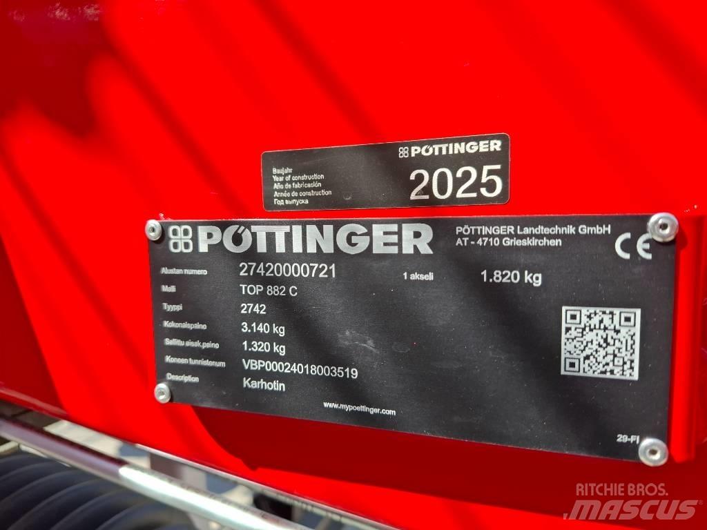Pöttinger TOP 882C Vaalutid