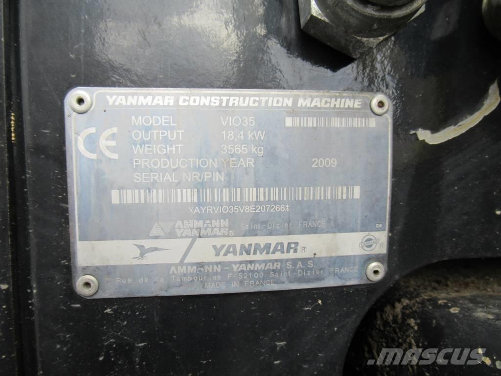 Yanmar VIO 35 Miniekskavaatorid < 7 t