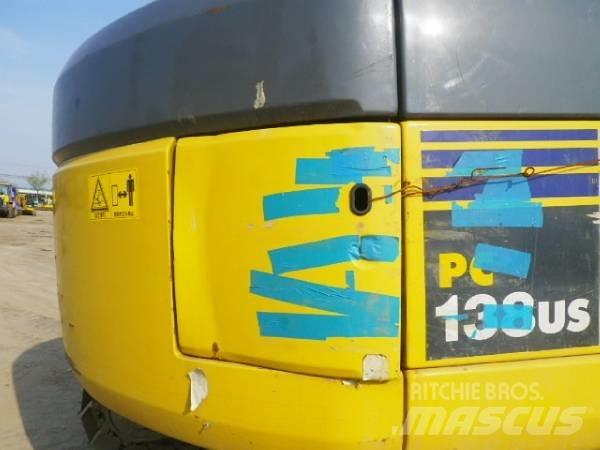 Komatsu PC138US-2E0 Roomikekskavaatorid