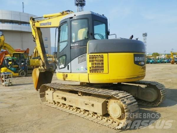 Komatsu PC138US-2E0 Roomikekskavaatorid