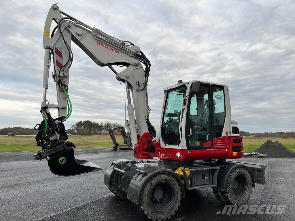 Takeuchi TB 395 W Ratasekskavaatorid