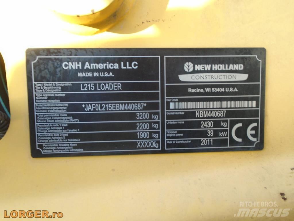 New Holland L 215 Kompaktlaadurid