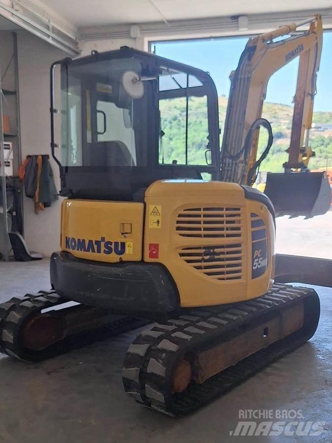 Komatsu PC55 MR-3 Miniekskavaatorid < 7 t