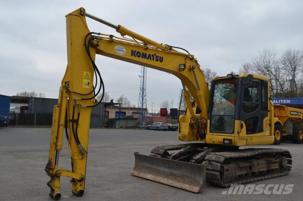 Komatsu PC 138 US-10 Roomikekskavaatorid