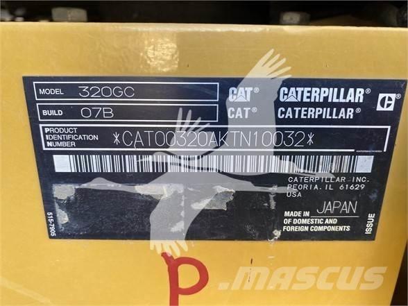 CAT 320GC Roomikekskavaatorid