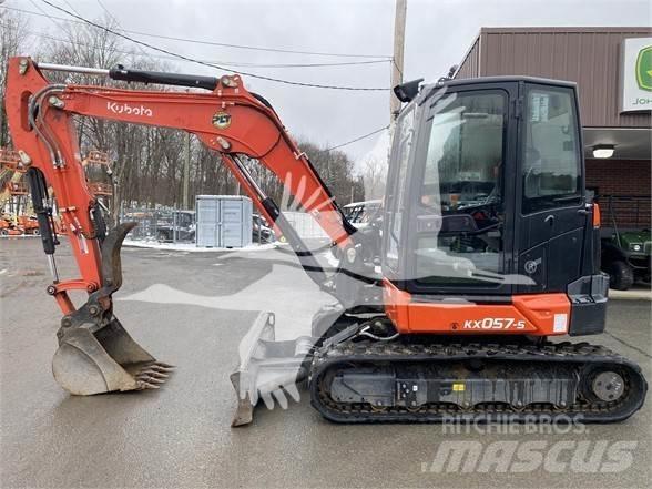 Kubota KX057-5 Roomikekskavaatorid