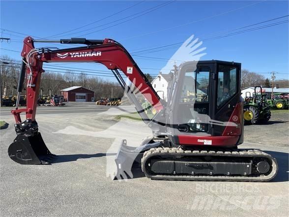 Yanmar VIO80-7 Roomikekskavaatorid