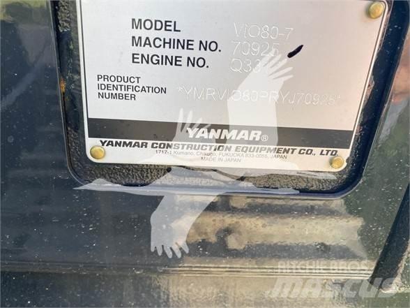 Yanmar VIO80-7 Roomikekskavaatorid