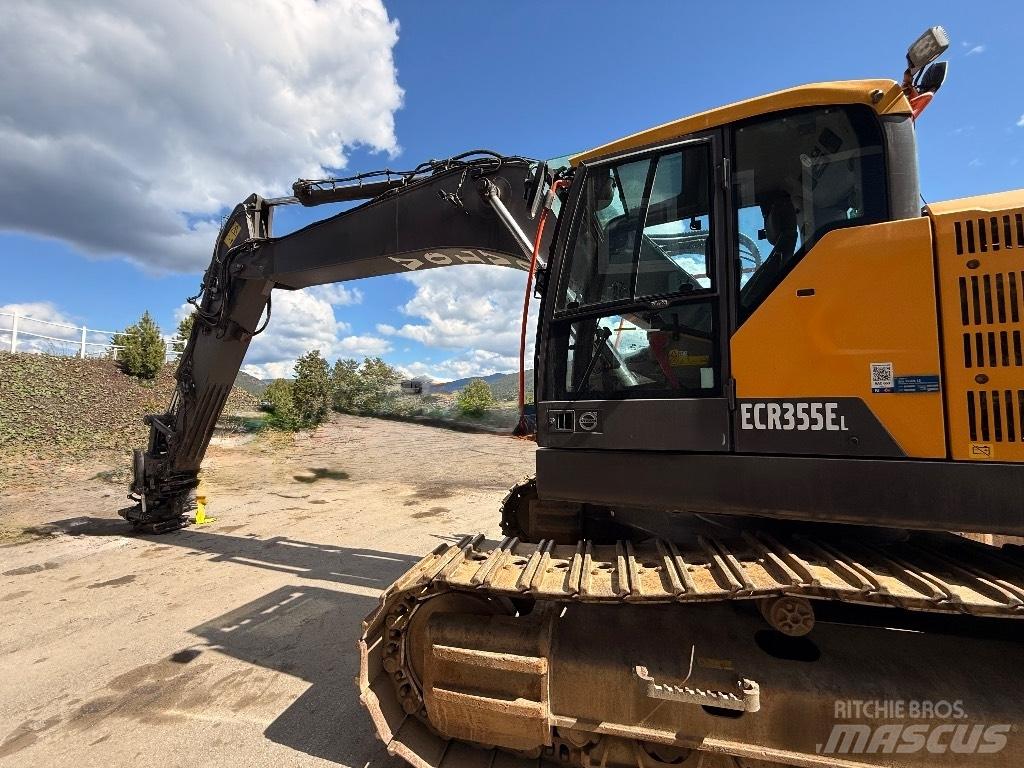 Volvo ECR355EL Roomikekskavaatorid