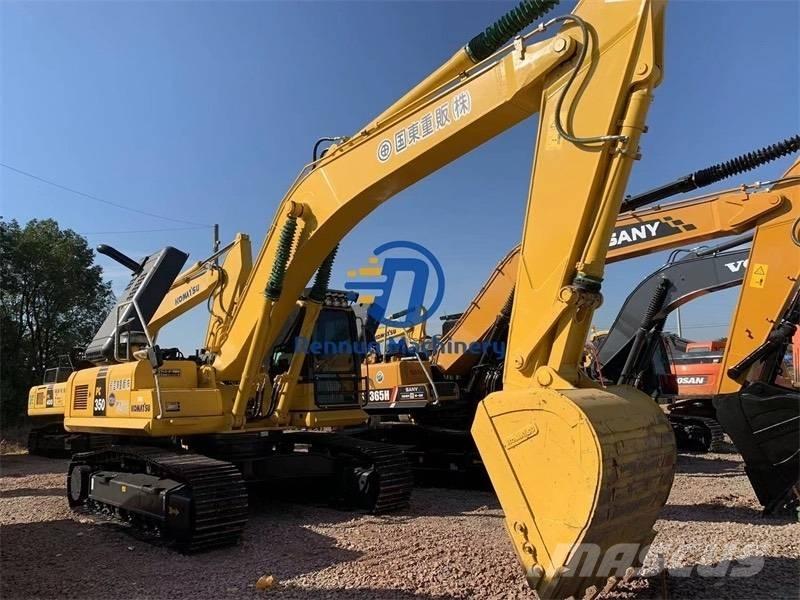 Komatsu 350-8 Roomikekskavaatorid