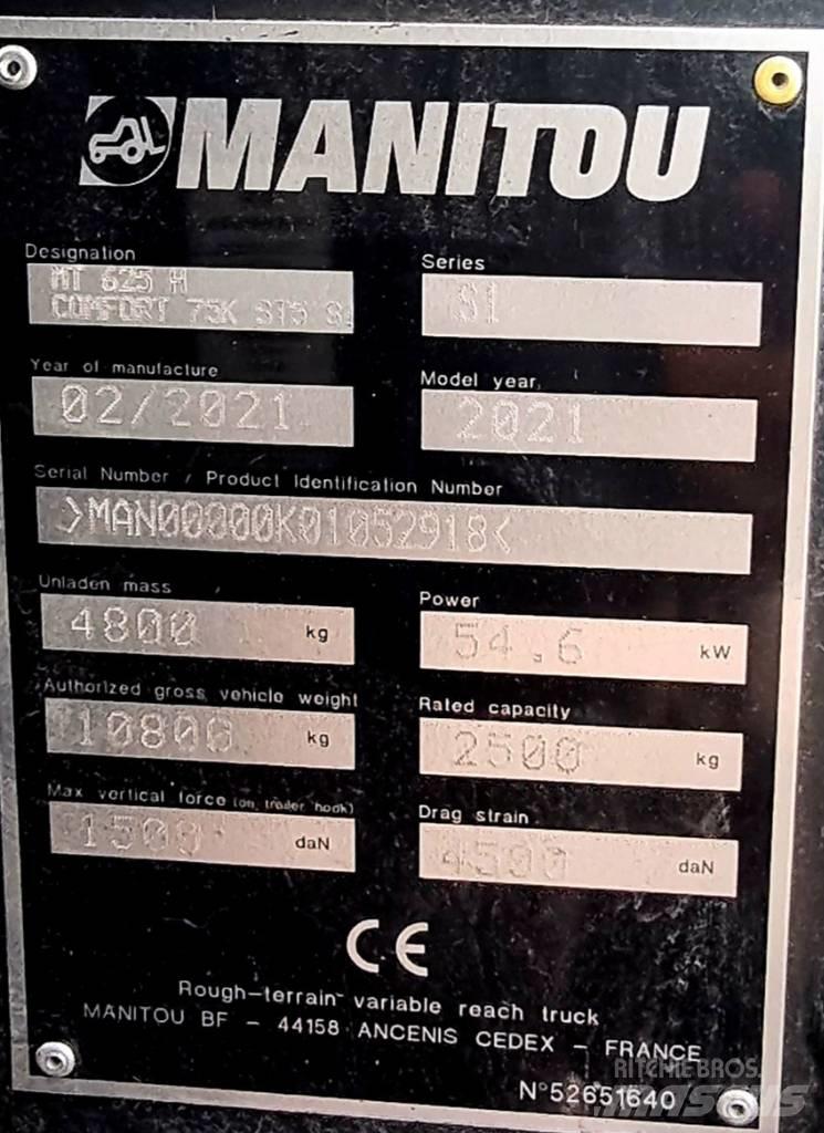Manitou MT 625 H      (09) Teleskooplaadurid