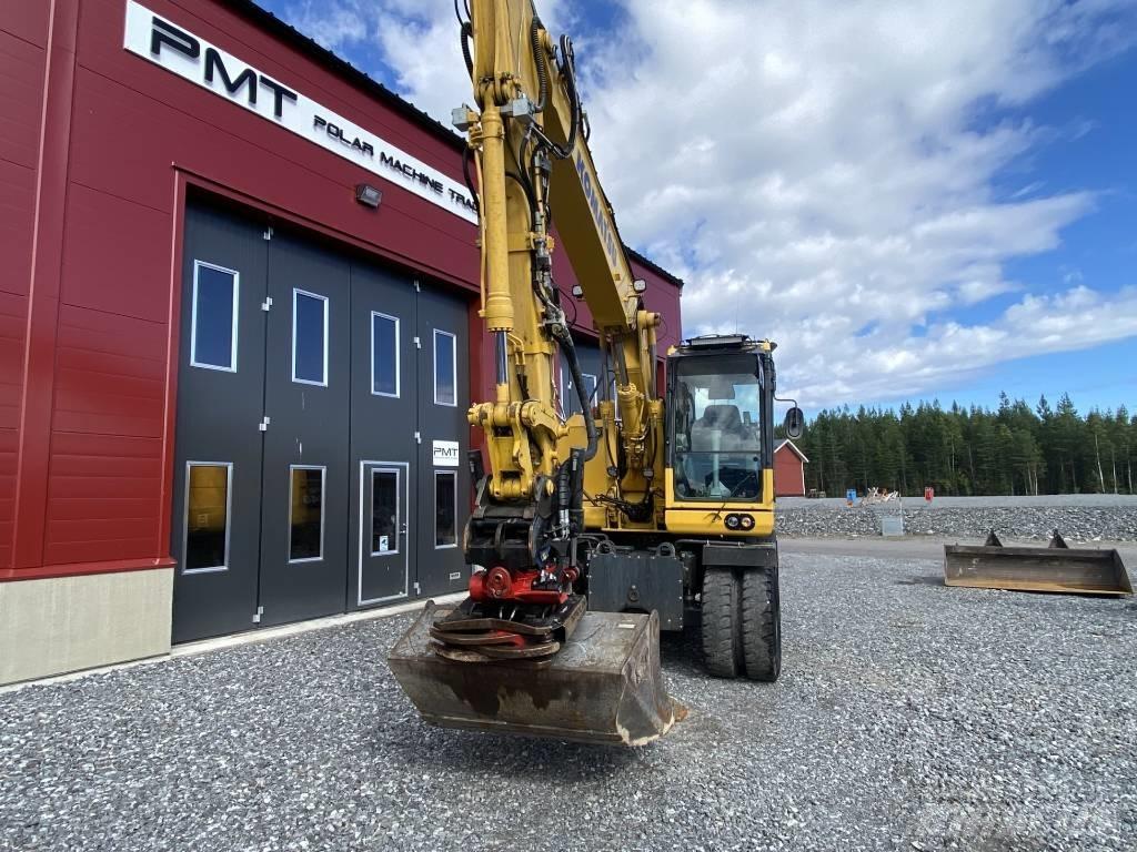 Komatsu PW 148-10 Ratasekskavaatorid
