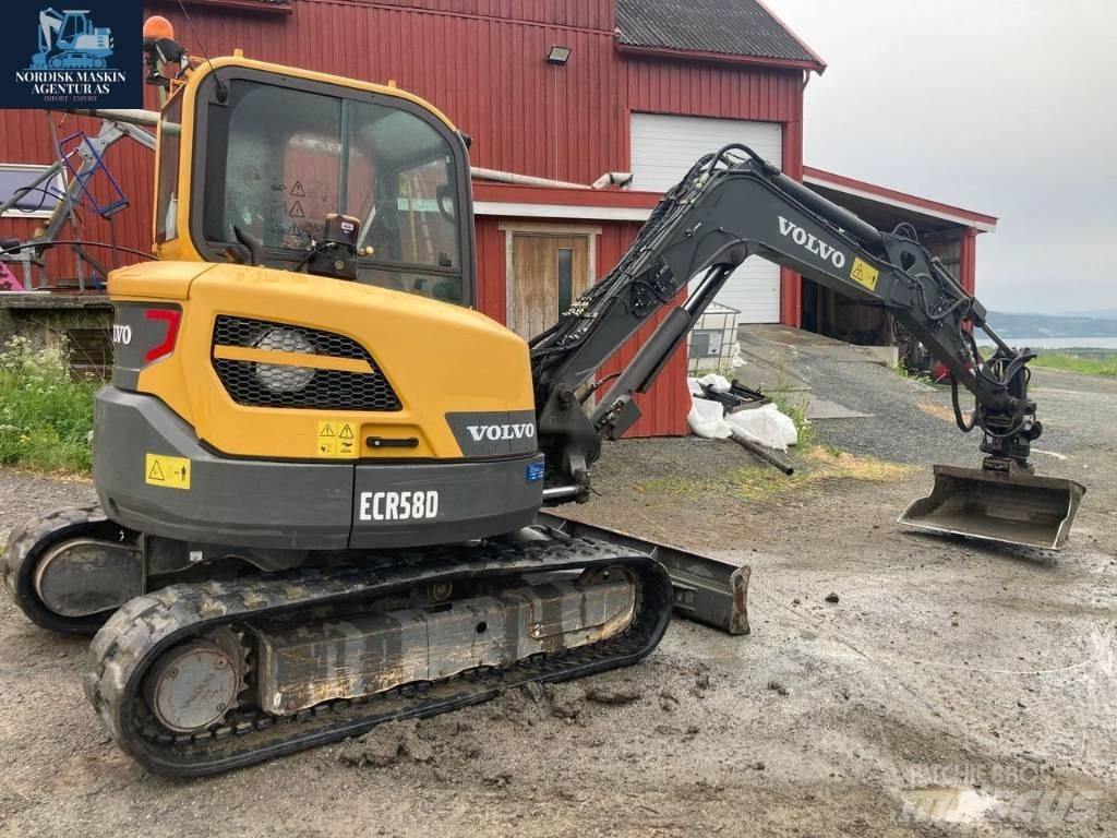 Volvo ECR 58 D Miniekskavaatorid < 7 t