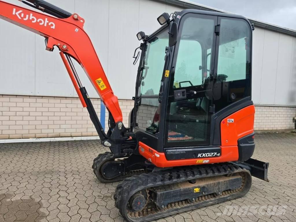 Kubota KX 027-4 Roomikekskavaatorid
