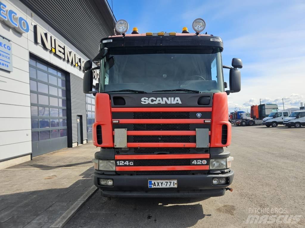 Scania R124 6x2*4 Konksliftveokid