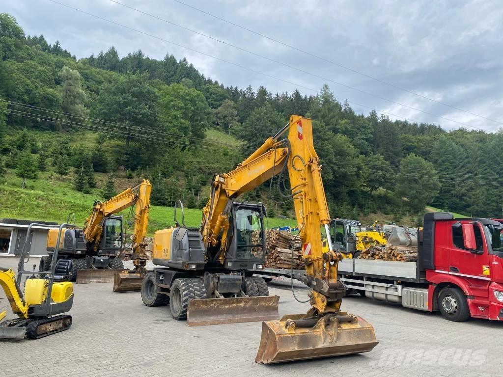 Hitachi ZX 140 W-3 Ratasekskavaatorid