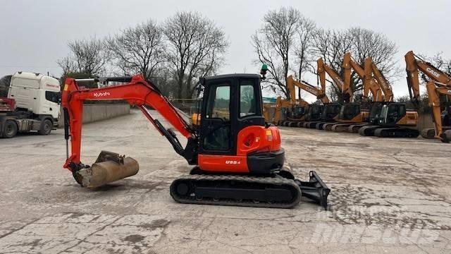 Kubota U 55-4 Miniekskavaatorid < 7 t