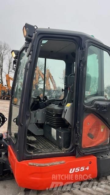 Kubota U 55-4 Miniekskavaatorid < 7 t