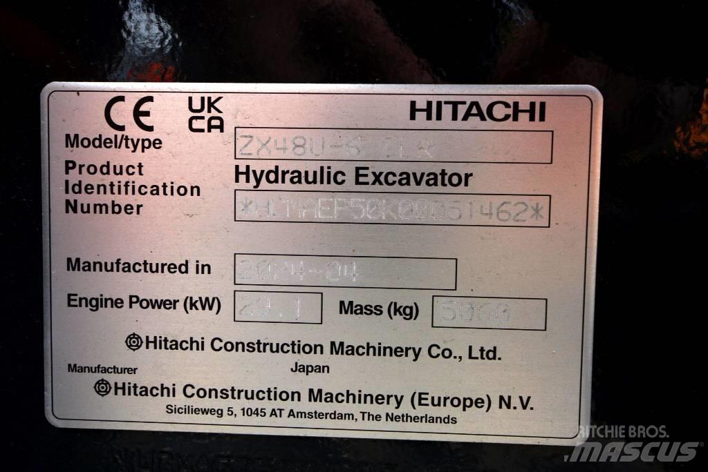 Hitachi ZX 48 U-6 Miniekskavaatorid < 7 t