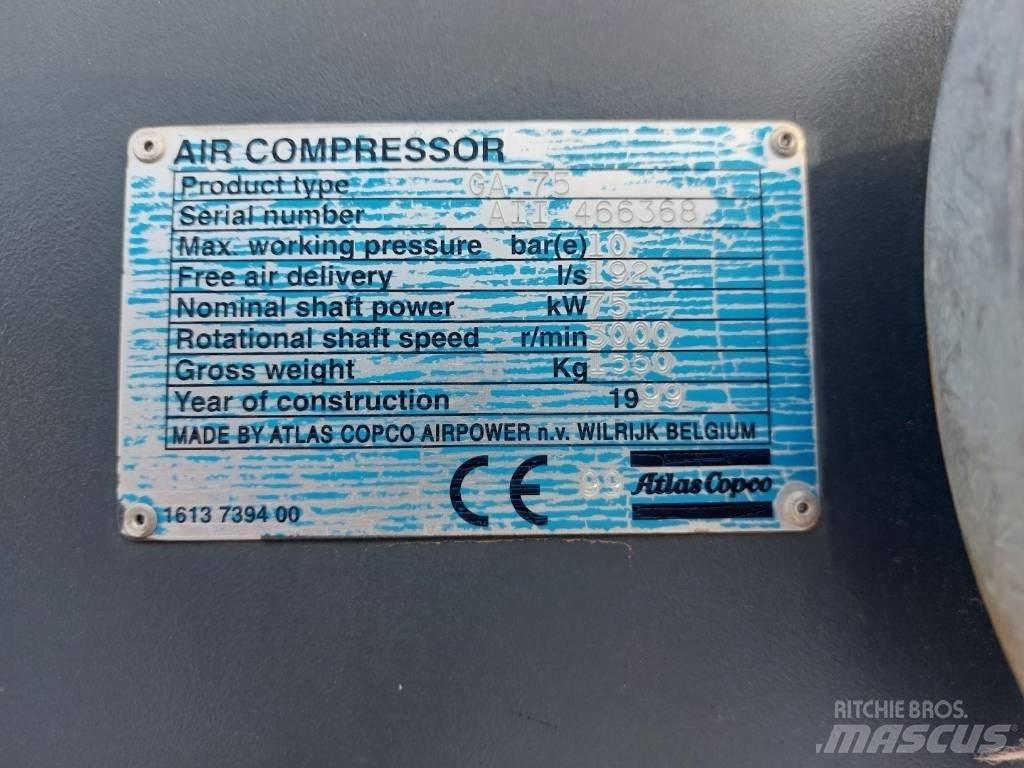 Atlas Copco GA 75 Kompressorid