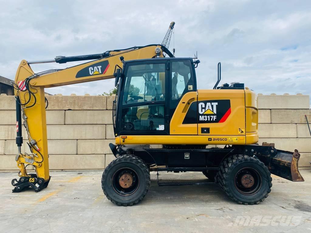 CAT m317f Ratasekskavaatorid