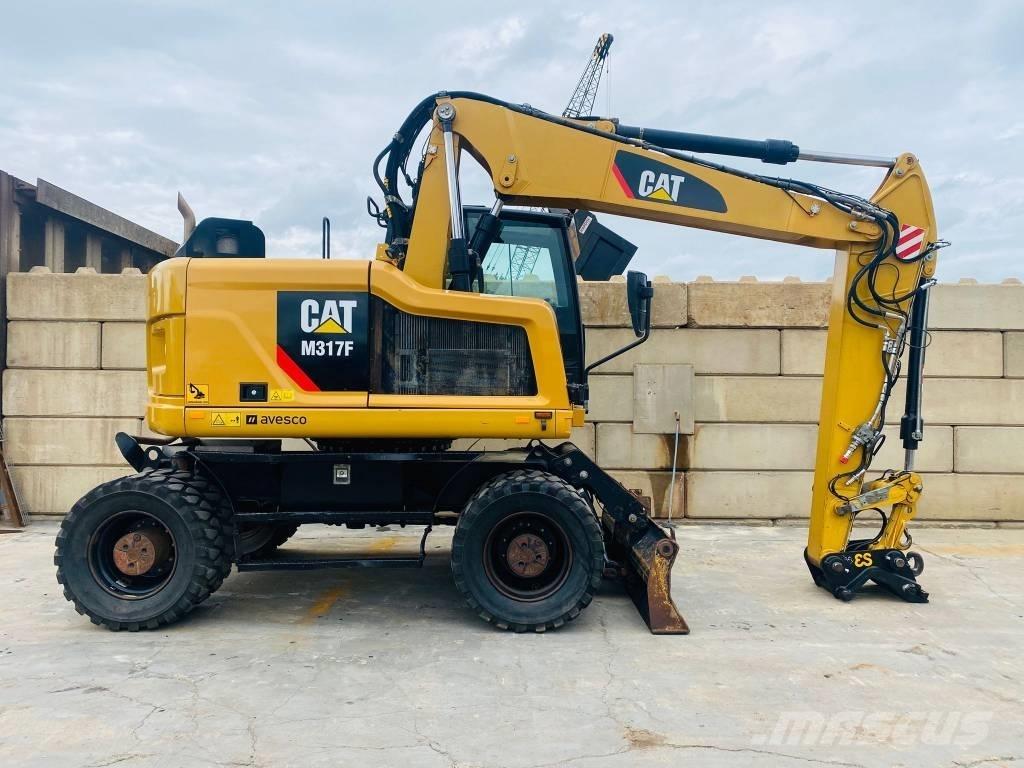 CAT m317f Ratasekskavaatorid