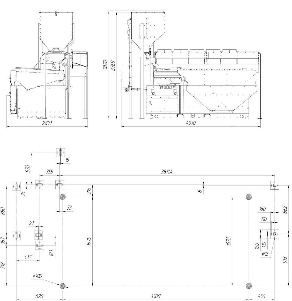  4 GRAIN MVS-10 Sorteerimistarvikud