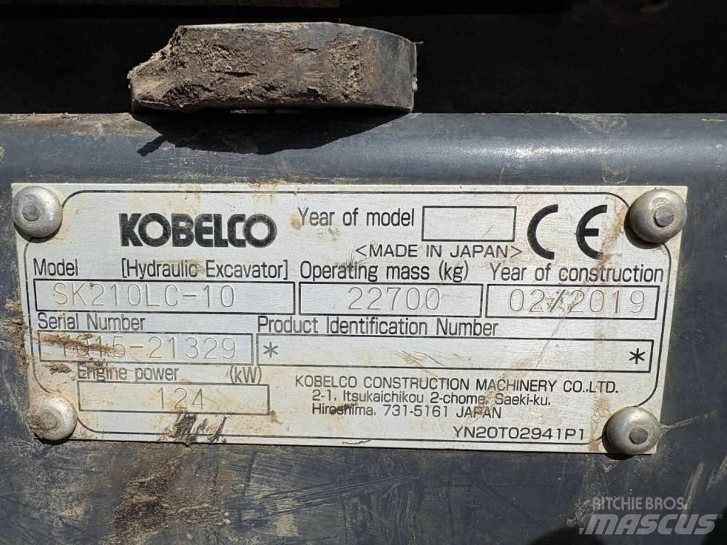 Kobelco SK 210 LC-10 Roomikekskavaatorid