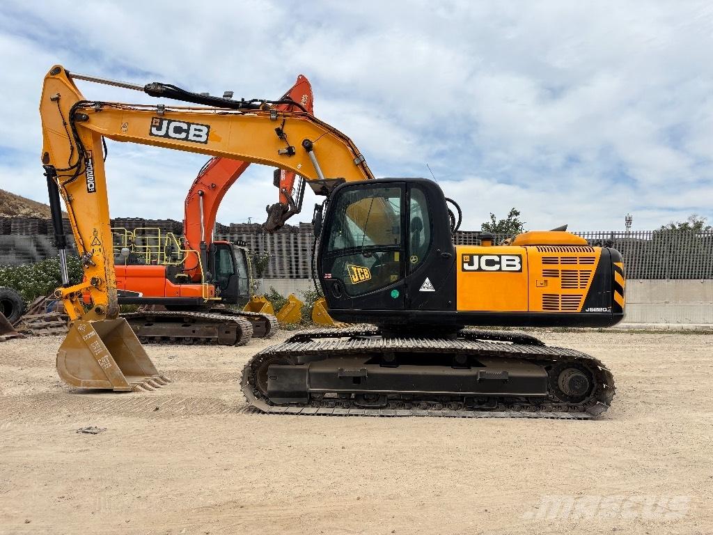 JCB JS 220 LC Roomikekskavaatorid