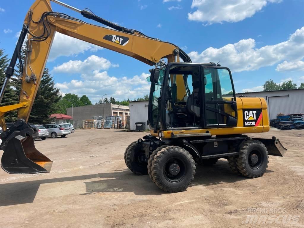 CAT M 313 D Ratasekskavaatorid