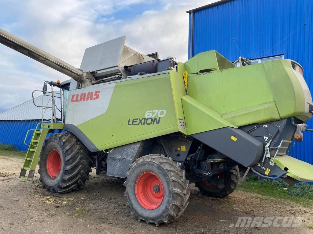 CLAAS Lexion 670 Teraviljakombainid